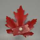 LED Motion Sensor Wall Light Indoor Maple Leaf Wall Lamp, Dimmable Magnetic Wireless Wall Sconces with Remote for Hallway,Entryway,Living Room,Bedside, Staircase