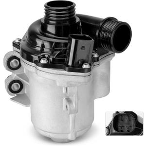11517632426 Electric Engine Water Pump Compatible with BMW E88 E90 E92 E93 F07 F10 F12 F01 F02 E84 F25 F26 E70 E71 E89, 135i 335i 535i 640i 740i X1 X3 X4 X5 X6 Z4 L6 3.0L, OEM# 11517563659 11517588885