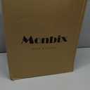 Monbix Queen Comforter Set - 7 Pieces Cationic Dyeing Black Bed in a Bag Queen Bedding Sets with Comforter, Sheets, Pillowcases & Shams, Reversible Bedding Comforters Sets