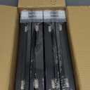 [Extra Large]Kids Art Frames 10x12.5 Inch 4 Pack Kids Artwork Flip Frame Changeable for Picture Display, Children School Drawing Projects Storage, Horizontally Vertically Wall Hanging, Front Opening (Black)