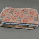KeaBabies 5-Pack Muslin Baby Burp Cloths - Organic White Bamboo Cotton Cloth Rags Neutral Clothes for Boy, Girl, Newborn, Unisex Large Absorbent (Blooms), (Modern)