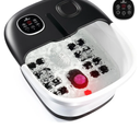 Medical king Foot Spa with Heat and Massage and Jets Includes A Remote Control A Pumice Stone Collapsible Massager with Bubbles and Vibration