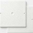 10'' Pool Skimmer LidPool Skimmer Cover Plate for Hayward Skimmer Cover | Compatible with SPX1082E SP1082 SP1083 SP1084 SP1085 SP1086, 2Pcs