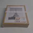 upsimples 11x14 Picture Frame Set of 5, Display Pictures 8x10 with Mat or 11x14 Without Mat, Wall Gallery Photo Frames, Natural