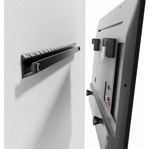 Auoace No Stud TV Wall Mount for 22 to 55 inch TVs, Drywall Smart TV Bracket Tilts Up to 5, Low Profile Studless TVs Mount, Easy to Install for Bedroom, Living Room, Include All Hardware