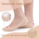 2 x No Show Socks Women's: Sponge Size 9-11 loafers for women
