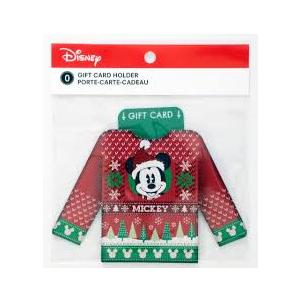 Mickey Mouse Gift Card Holder 3Packs