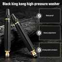 2026 New Jet Nozzle PowerWasher for Garden Hose, 2Pcs Garden Hose Nozzle High Pressure PowerfulCleaning Spray Evenly, High Pressure Hose Nozzle for Car Washing (Pacifier Interface)