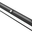 BLS T01LB LED Closet Light Super Bright 20 LED Under Cabinet Lighting Battery Powered / DC Input Wireless Motion Sensing Light, Auto On Off Switch, Motion & Light Sensor, Light Beam Adjustable (Black)