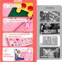 hahaland Toddler Busy Board Montessori Toys for 3 Year Old Girl Gifts, Educational Learning Toys with Life Skills, Alphabet, Number, Shape, Color, Car Ride Airplane Travel Toy Toddlers Girls Busy Book