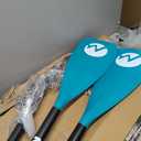 MoiShow SUP Paddle Board Paddle - Adjustable Paddleboard Paddle Oar 4-Piece Floating Aluminum SUP Kayak Paddle