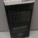 Makeup Brushes Set Jessup Make up Brushes 14Pcs Black Kabuki Foundation Eyeshadow Contour Concealer Powder Eyeliner Crease Eyebrow Blending Brush