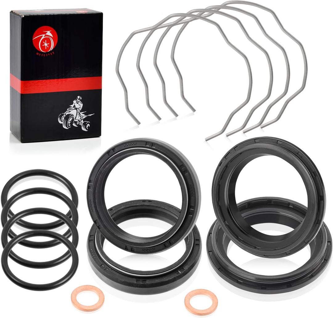 Fork Dust Oil Seals Kit 41x53x8/10.5mm For HONDA Shadow 750 VT750 1998-2003 Shadow 1100 VT1100 2000-2007