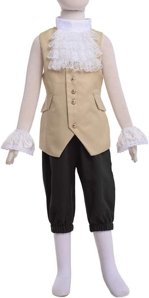 BPURB Colonial Costume Boys 18th Century American Costume, Size 16