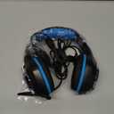 Gaming Headset for PC, Ps5, Switch, Mobile, Gaming Headphones for Nintendo with Noise Canceling Mic, Deep Bass Stereo Sound (Black Blue)