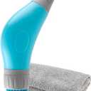 Mitclear Football Boot Cleaner Brush, Footwear Shoes Care Outdoor Cleaning Kit with Bristle & Scraper, Clean Mud & Dirt for Football Rugby Boots, Hiking Walking Running Shoes, Golf Shoes & Wellies