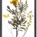 Frametory, Floating Picture Frame 11x14 - Black Aluminum Metal Photo Frame - Real Glass of Front - for Wall Mount Displays