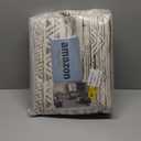 Moroccan Washable Hallway Runner Rug - 2'6"x12' Non Slip Floor Mat for Kitchen Low Pile Living Room Carpet with Rubber Backing Bedroom Rugs for Entryway 2'6"x12' Beige