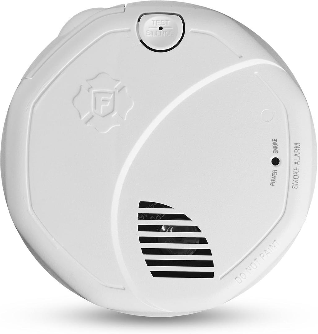 First Alert SM500V, Interconnect Battery-Operated Smoke Alarm with Voice Alerts, 1-Pack, 2016 SEP 21
