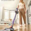 FEPPO Cordless Vacuum Cleaner, Upgraded 70Mins Powerful Vacuum Cleaners for Home with Self-Standing, Touch Screen, Anti-Tangle Stick Vacuum Cordless, Wireless Vacuum for Hardwood Floor/Carpet/Pet Hair