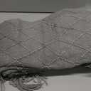 BOURINA Throw Blanket Textured Solid Soft Sofa Throw Couch Cover Knitted Decorative Blanket, 60 Inch x 80 Inch Dark Grey