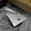 XXXL Stainless Steel Litter Box, 28"x20"x18" Extra Large Fully Enclosed High Sided Metal Cat Litter Box with Filtered Grid, Step, Scoop, Non-Sticky, Non-Odor, Easy Cleaning (Black)