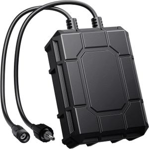 Antfraer Solar Water Pump Battery Backup, 2200mAh Solar Fountain Battery Pack Rechargeable for Antfraer 10W/ 12W/ 20W Solar Fountain Pump Kit Pond Kit