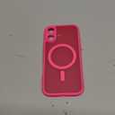 TOCOL for Phone 17 Case, Compatible with Magsafe Charger, Full Camera Protection, Drop Protection, Translucent Matte Phone Case for Phone 17 6.3 inch (Hot Pink)