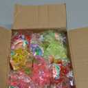 HONLYNE24 PCS Flashing Crystal Star Necklaces, Glow Necklaces Bulk Light up Party Favors, LED Glow in The Dark Necklaces for Kids Adults Birthday Glow Party Rave Halloween Goodie Bags Filler