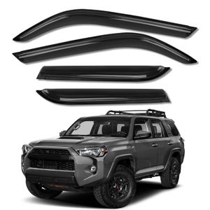 KYX Rain Guards for Car Windows, Outside Mount Window Visors Rain Guards Fit for Subaru Forester SK 2019-2024, Extra Durable Window Deflectors, Vent Visors 4 Pieces SUB27