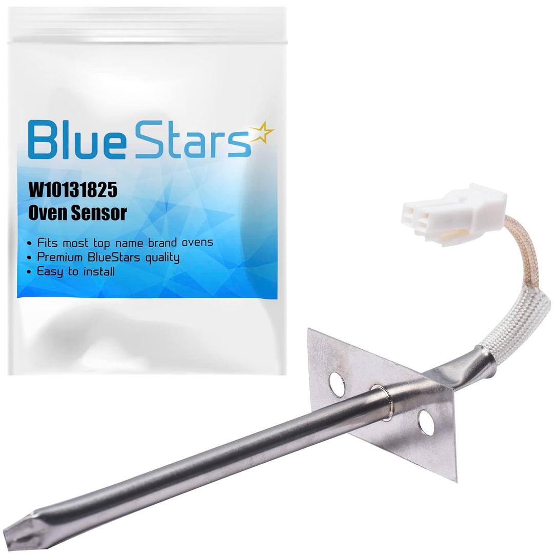 BlueStars Upgraded W10131825 Oven Temperature Sensor - Compatible with Whirlpool Maytag KitchenAid Ovens - Replaces WPW10131825 4455636 WPW10131825VP PS11748765