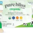 Pure Bliss by Similac Organic Infant Formula, Easy to Digest, USDA-Certified Organic, Ready to Feed, 2-fl-oz Bottle, Pack of 8