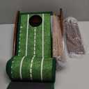 Putting Green Putting matt for Indoors Golf Putting Mat - Indoor Putting with Ball. Putting matt for Golf Practice, Portable and Easy to Clean