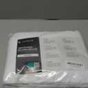 LuxClub Queen Sheet Set, 4PC Bed Sheets Queen Size, Deep Pocket Cooling Bed Sheets, Soft Hotel Luxury Bedding for Mattress Wrinkle Free, Silky Fitted Sheet & Pillowcase Sets, White
