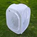 Pop-up Insect and Butterfly Habitat Cage Terrarium Clear Mesh Enclosure - 16" x 16" x 24"