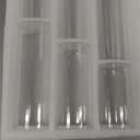 Glass Cylinder Vases Set of 24, Hewory Tall Clear Vase for Centerpieces, Glass Hurricane Candle Holders for Pillar or Floating Candles, Round Vases for Wedding Anniversary Events Table Decor, 3.3in (D3.3"x H5.5" + D3.3"x H7.5" + D3.3"x H9.5")