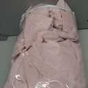 MIULEE Pink Pinch Pleated 100% Blackout Linen Curtains for Bedroom, Room Darkening Memory Trained Light Blocking Window Curtains 90 inches Long for Living Room, Black Out Pleat Drapes, 2 Panels