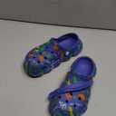 INMINPIN Kids Cute Clogs Cartoon Garden Shoes Boys Girls Slides Slippers Indoor Outdoor Children Water Shower Beach Pool Sandals (1-1.5 Big Kid, Blue)