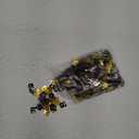 Number 50 Confetti Shiny Table Confetti for 50th Birthday Anniversary Party Decoration, Black Gold Silver, 1.59 Oz