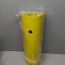 ROBLOCK 22" Parking Stopper for Home Garage & Outside, Heavy Duty Garage Stoppers for Protecting Your Vehicle, Parking Aids for New Drivers, Wheel Stops for Cars, Vans, Trailer, 2 Packs, Yellow (3.1"H Updated 2Pcs)