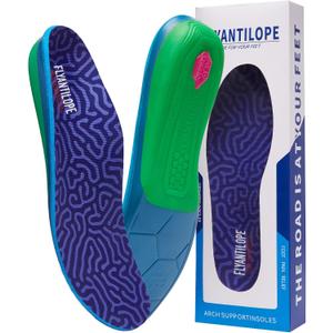 Heavy Duty Orthotic Insoles for Men & Women (220+ lbs) - Extra Strong High Arch Support for Plantar Fasciitis Relief, Flat Feet, Heel Pain - Shock Absorbing Shoe Inserts for Work Boots & Sneakers