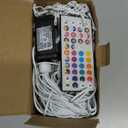 Govee Icicle Lights, Smart RGBIC Christmas Icicle Lights for Outside, 33ft with 400 LEDs Icicle Christmas Lights Outdoor, IP65 Waterproof, Music Sync, Voice Control, 78+ Scene Modes for Holiday Decor