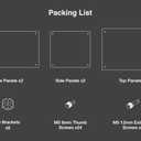 GuineaLoft Non-Flimsy Acrylic Display Box  A Large, Thick, Truly Sturdy 15x10x9-Inch Crystal-Clear Display Case, Securely Fastened by Stainless Steel Brackets & Screws Instead of Push-Fit Slots