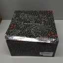 KI Store Velvet Christmas Balls Blue 25pcs Flocked Christmas Tree Ornaments Assortment for Xmas Tree Holiday Decor