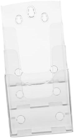 Happyyami Lottery Display Mounted Pamphlet Organizer for Office Use Multi Pocket Brochure Holder Space Saving Document Storage for Easy Access, 2Pack