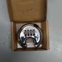 DELSWIN 4 Digit Combination Lock with Hardened Steel Shackle Combo Padlock for Sheds,Gym Locker,Storage Unit,Gate and Fence (1 Pcs)