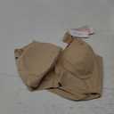 Calvin Klein Womens Invisibles Comfort Seamless Lightly Lined V Neck Bralette Bra (Large, Bare)