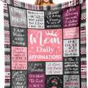New Mom Gifts After Birth, New Mommy Essentials, Gender Reveal Gifts, New Mom Must Haves, Mothers Day Christmas Birthday Gifts for Mom Blanket 60" X 50"