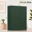 Popotop Photo Album 4x6 200 Pockets for Wedding Gifts,Linen Hardcover Picture Albums for Family Anniversary Baby Vacation Pictures