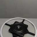24 Inch Heavy Duty Recliner Chair Swivel Ring Base Kit with 10 inch Swivel Plate, Chair Replacement Parts Bottom Mechanism